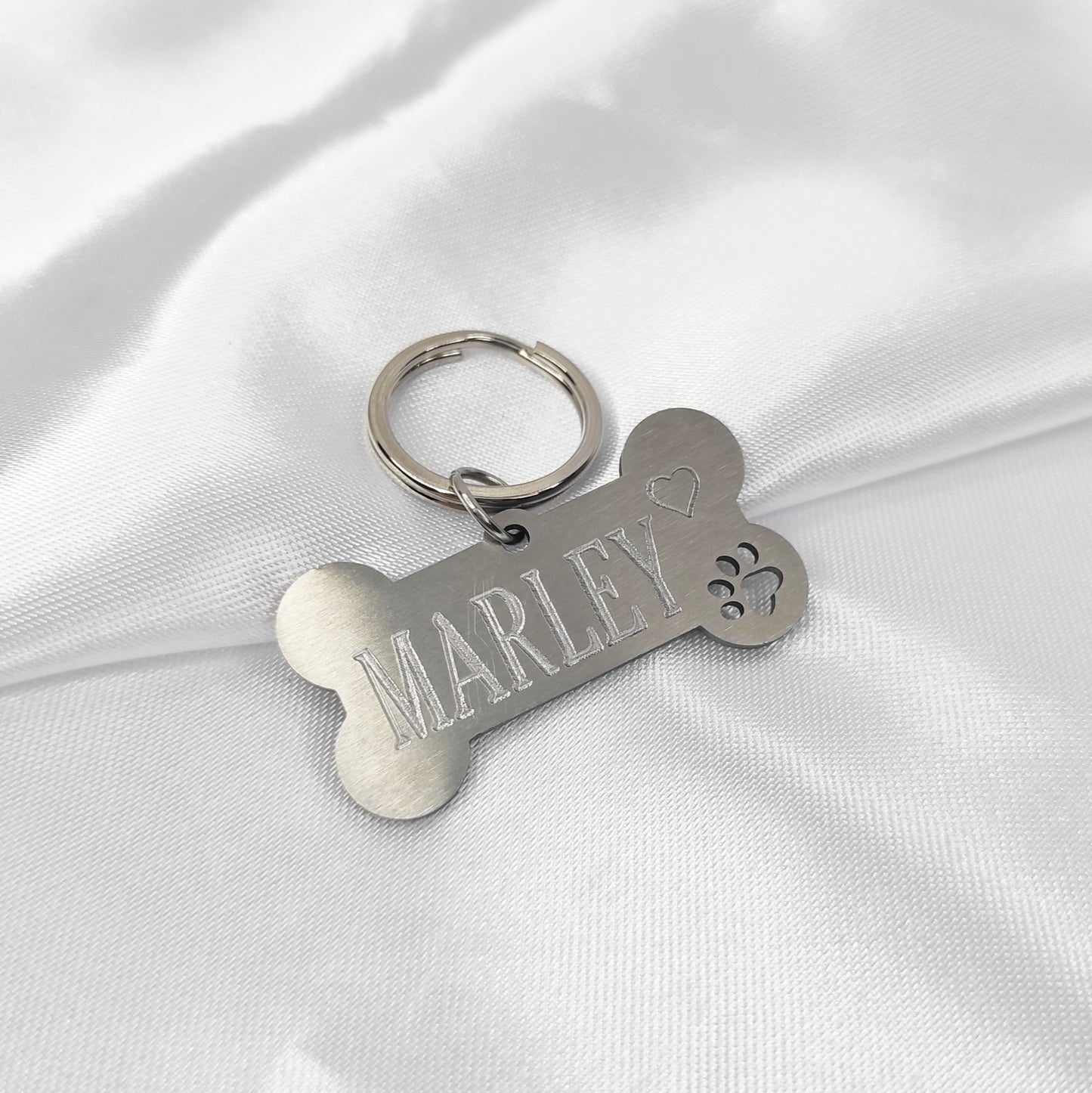 Placa de identificación para perro