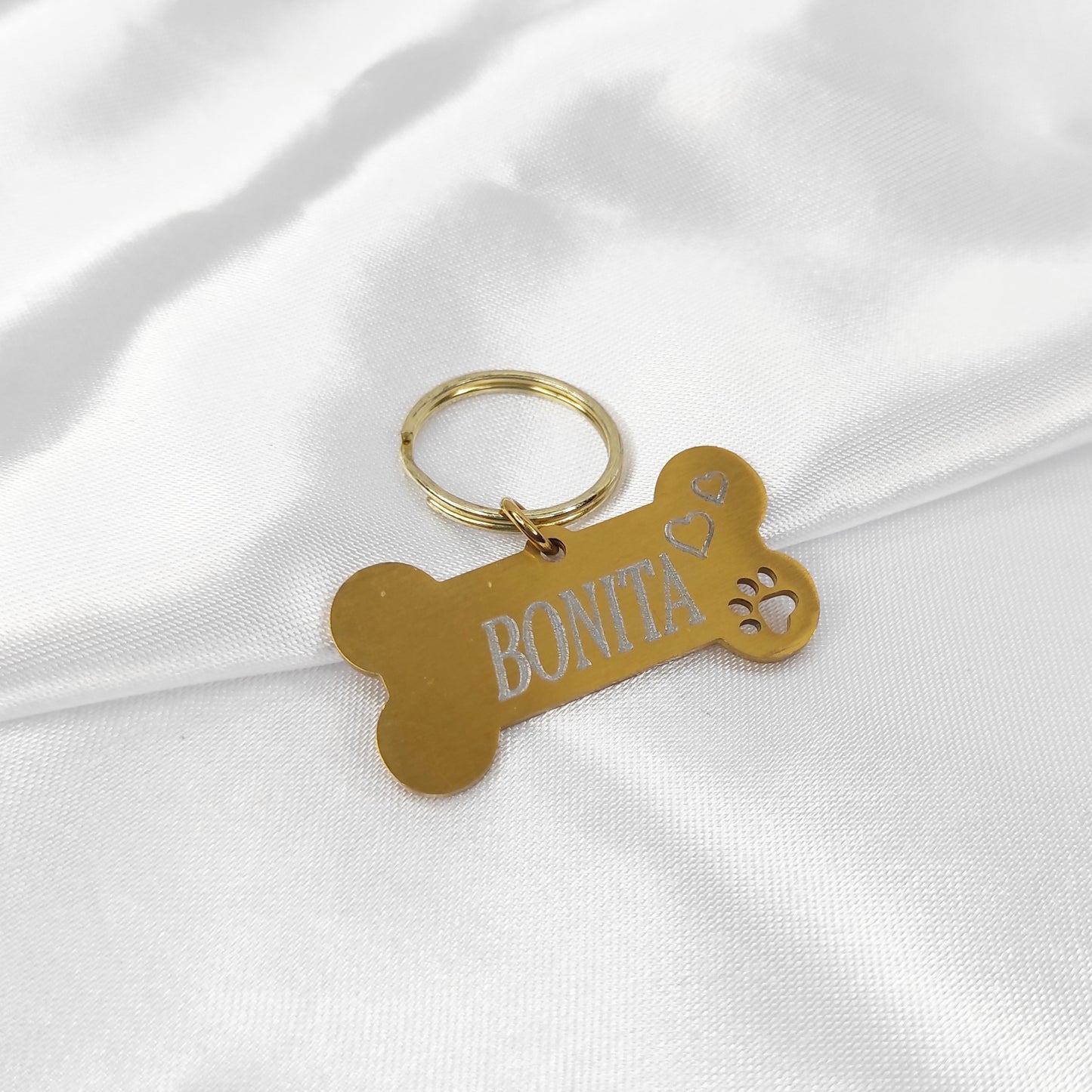 Placa de identificación para perro