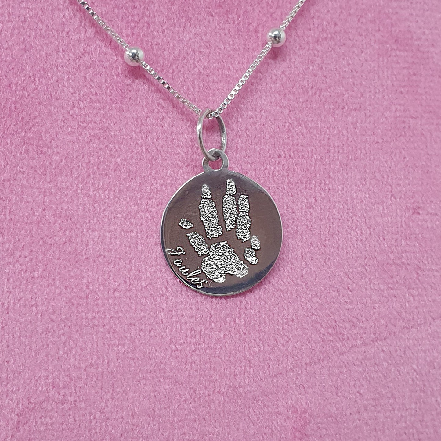 Collar Huella de Mascota