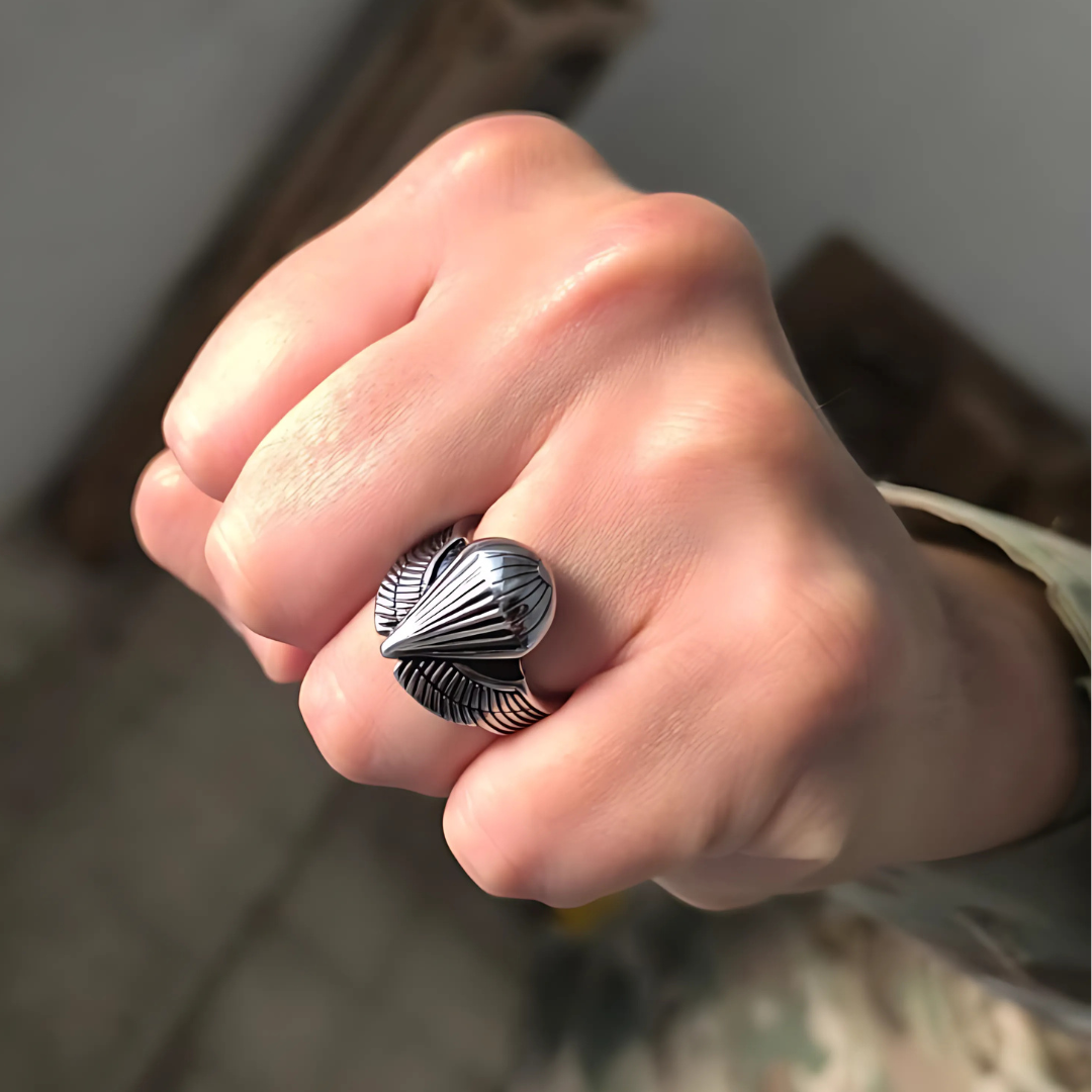 Anillo militar de paracaidista ¡Personalizado!