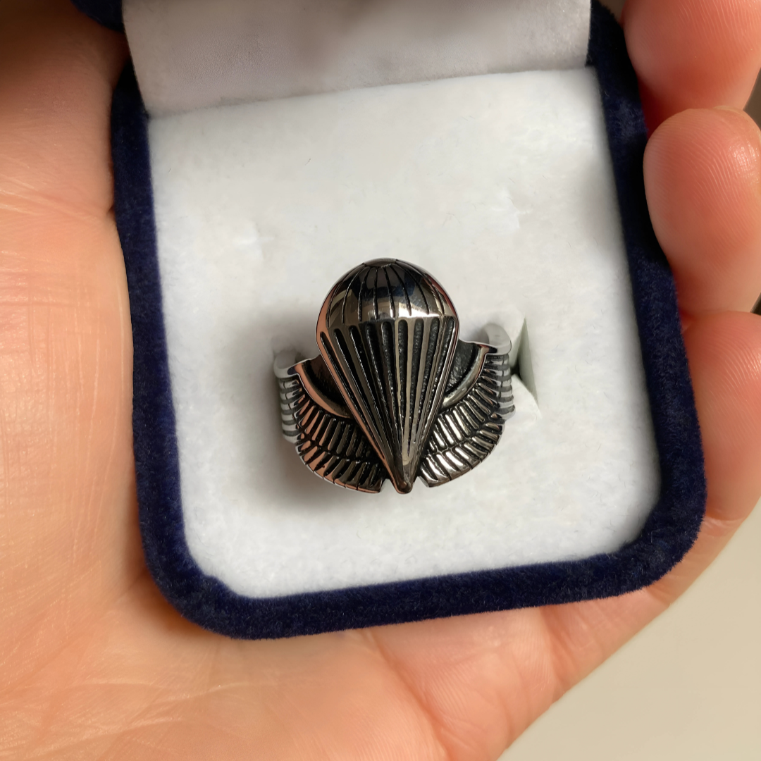 Anillo militar de paracaidista ¡Personalizado!