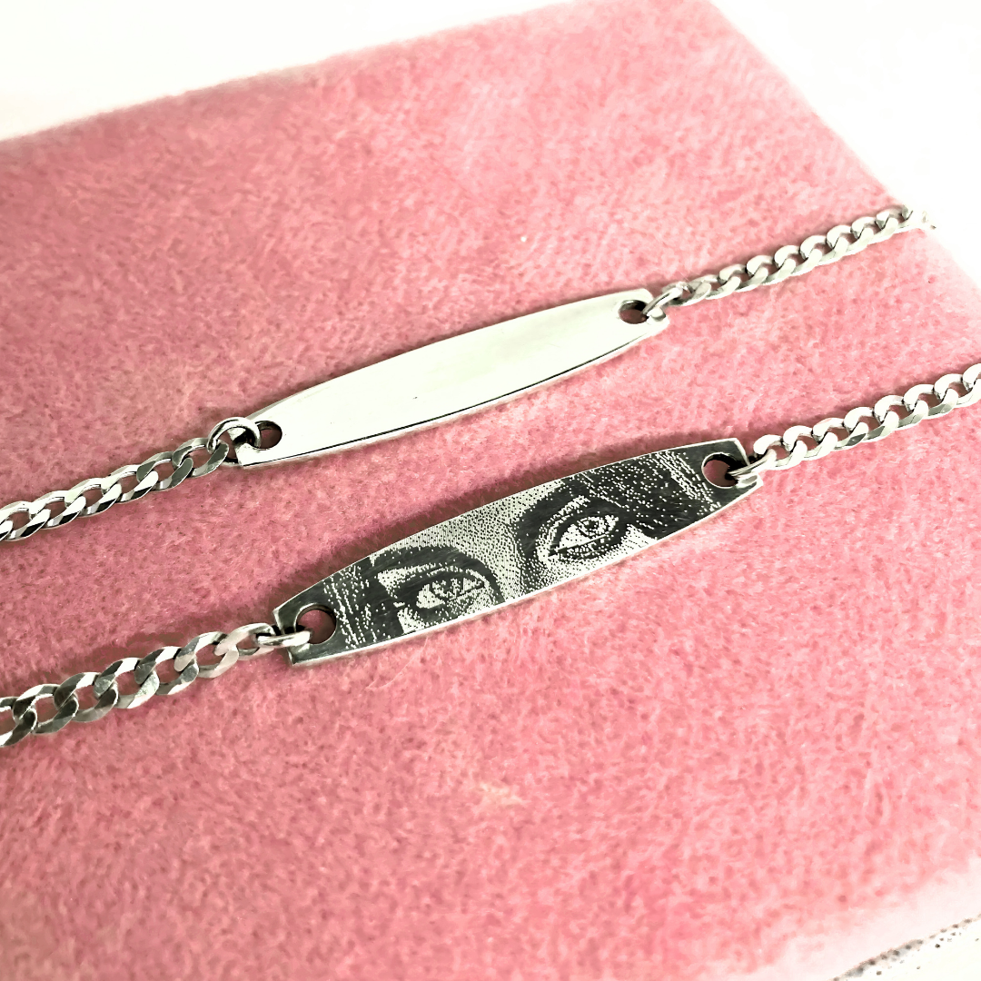 Pulsera fotograbado mirada
