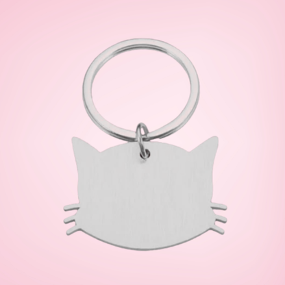 Placa de identificación para gatos