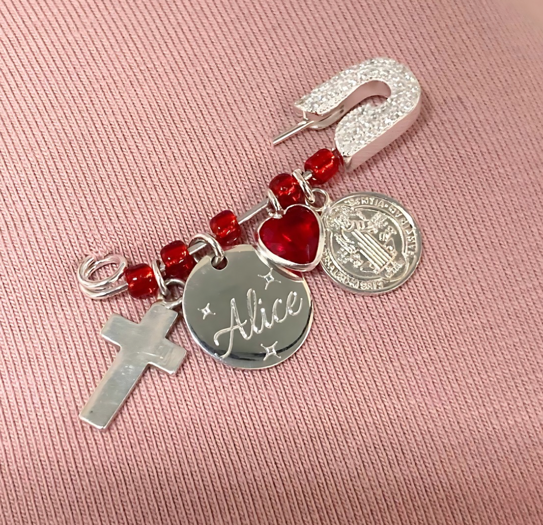 Prendedor San Benito personalizado ¡Nuevo!