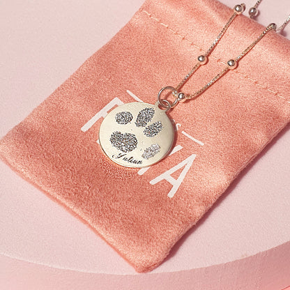 Collar Huella de Mascota