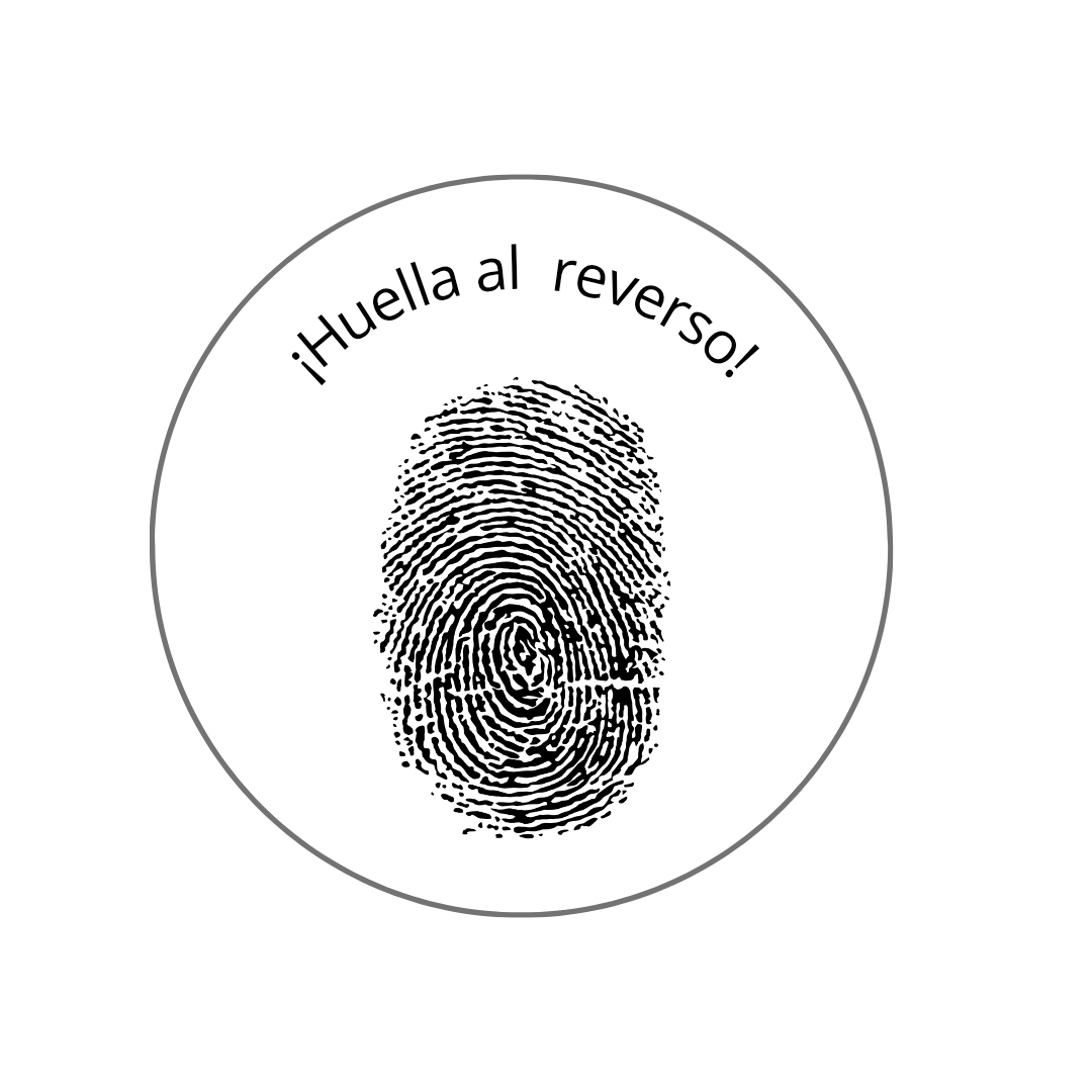 Huella adicional (Reverso)